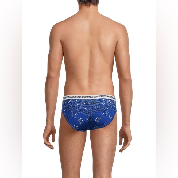 VERSACE Paisley Print Brief - Picture 2 of 7